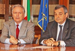 Viterbo - La firma in prefettura del protocollo sulla Trasversale