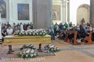 Tuscania - I funerali di Antonio Tortolini