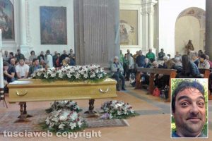 Tuscania - I funerali di Antonio Tortolini