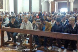 Tuscania - I funerali di Antonio Tortolini