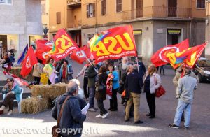Viterbo - La manifestazione per la pace a piazza della Repubblica