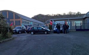Bagnoregio - La protesta dei lavoratori Alta