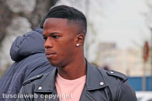 Viterbo - Keita Baldé Diao all'università della Tuscia