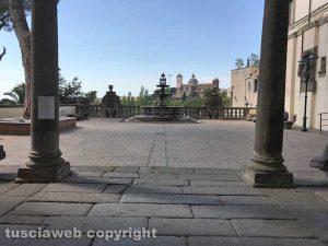 Viterbo - Riaperto il giardino di Palazzo dei Priori
