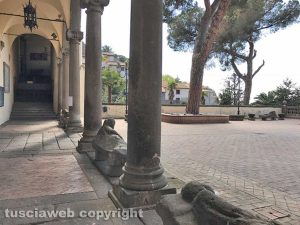 Viterbo - Riaperto il giardino di Palazzo dei Priori