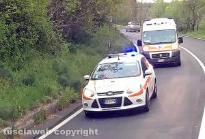 L'incidente sulla Cassia sud - I soccorsi
