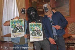 Vallerano - Gli organizzatori dello "Zoo festival"