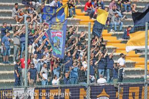 Sport - Calcio - Viterbese - La curva gialloblù