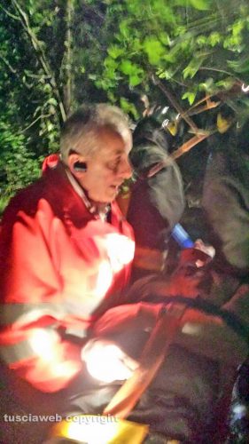 I soccorsi sul luogo dell'incidente