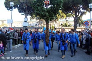 Tarquinia - La processione del Cristo risorto
