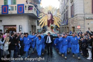 Tarquinia - La processione del Cristo risorto