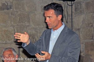 Viterbo - Il sottosegretario alla presidenza del consiglio Sandro Gozi
