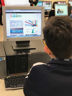 La nuova aula d'informatica