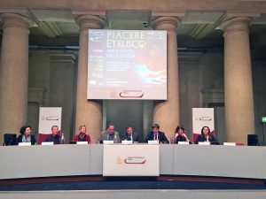 Roma - La presentazione di Piacere etrusco