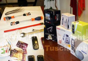 Operazione Slot machine - Parte del materiale sequestrato