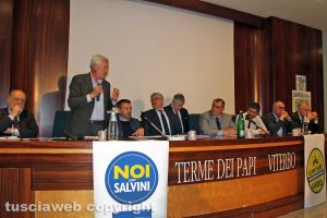 Leonardo Michelini all'incontro di Noi con Salvini