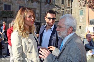 Bagnaia - Pizza di Pasqua 2017 - Alessandra Troncarelli e Arduino Troili