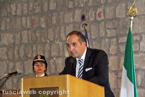 165esimo anniversario della polizia - Il questore di Viterbo Lorenzo Suraci