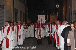 Pasqua - Viterbo – La processione del Cristo morto