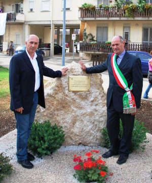 L'assessore e candidato sindaco Ranucci e il sindaco Mazzola