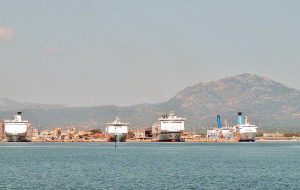 Il porto di Olbia
