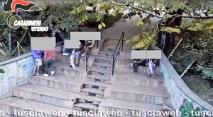 Montefiascone – Le immagini realizzate, elaborate e diffuse dai carabinieri dell'operazione Giardinetti