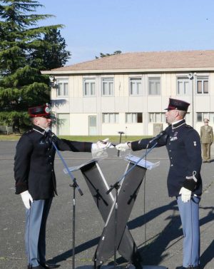 Consegna dello spadino agli allievi marescialli del corso “Saldezza”