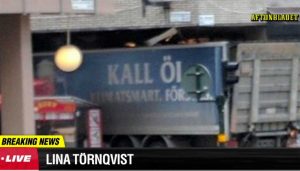Stoccolma - Camion contro la folla - Le immagini della tv