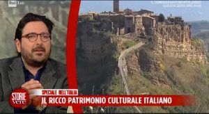 Il servizio su Civita di Bagnoregio su "Storie vere" 
