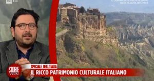 Il servizio su Civita di Bagnoregio su "Storie vere"