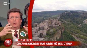 Il servizio su Civita di Bagnoregio su "Storie vere" 