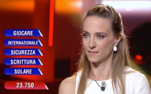 Elisa Anzellotti all'Eredità
