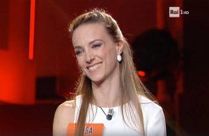 Elisa Anzellotti all'Eredità