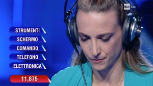 Elisa Anzellotti all'Eredità
