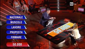 Elisa Anzellotti all'Eredità