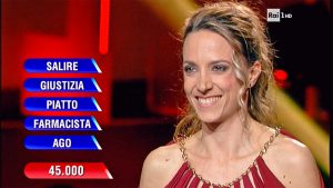 La viterbese Elisa Anzellotti vince il montepremi dell'Eredità