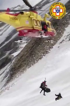Abruzzo - L'intervento di recupero del Soccorso alpino 