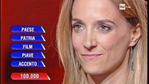 La viterbese Elisa Anzellotti vince il montepremi dell'Eredità