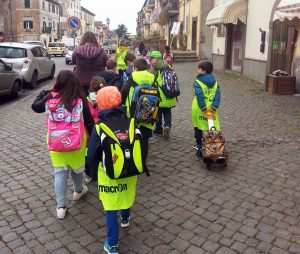 Vetralla - E' ripartito il piedibus