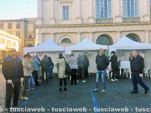 Viterbo - Primarie Pd 2017 - I seggi a piazza Verdi