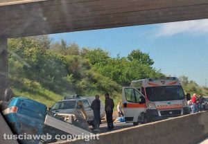 Viterbo - Apetto contro Tir