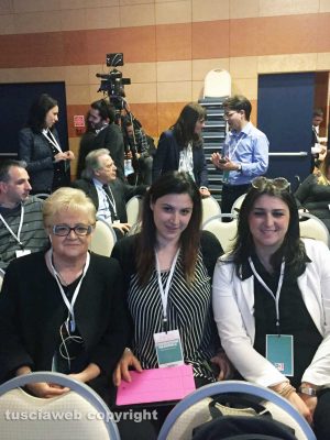 Bizzarri, Minchella e Ciambella alla convenzione nazionale del Pd
