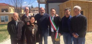 Il sindaco di Amatrice, Sergio Pirozzi con il vicesindaco di Montalto di Castro Luca Benni