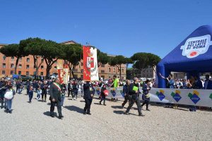 La banda di Gallese alla Maratona di Roma