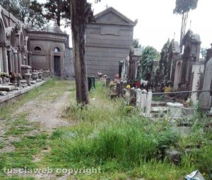 Viterbo - Il cimitero San Lazzaro nel degrado