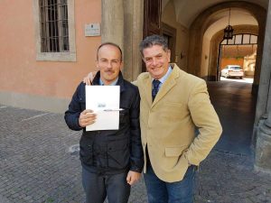 Andrea Alquati e fabio Berardicurti del Comitato civico Tarquinia
