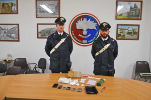 Ronciglione - Carabinieri - La cocaina sequestrata