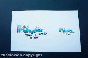 Il logo vincitore realizzato dai ragazzi dell'Orioli 