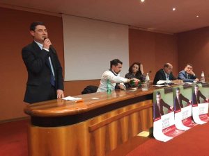 Viterbo - Alessandro Mazzoli alla manifestazione a sostegno di Orlando