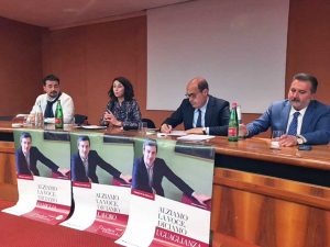 Viterbo - Nicola Zingaretti alla manifestazione a sostegno di Orlando